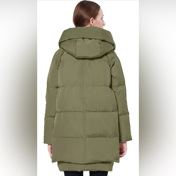 *NWT* 🔥Viral🔥 Amazon Orolay / Thickened Down Hooded Coat / Green / Large - Picture 2 of 16